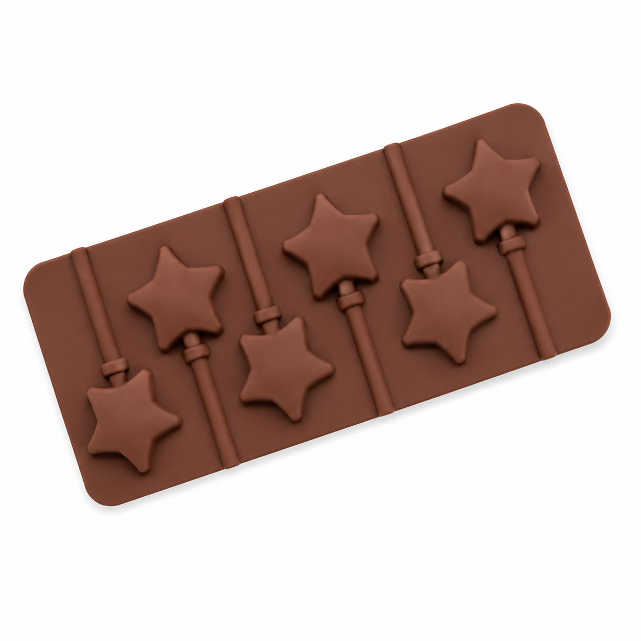 Princess Wand Star Lollipop Silicone Mold