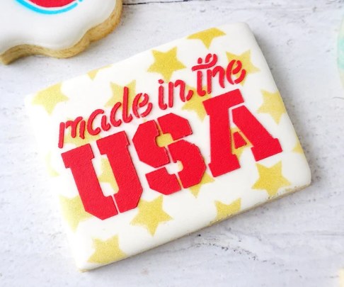 Stars Cookie Stencil
