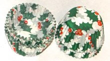 Candy Cups No. 6 Holly  80 pkg