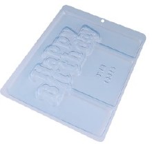 Happy Birthday Cake Topper Mold