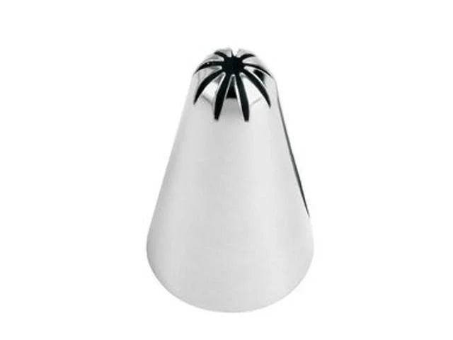 Bold Stars, Rosettes & Shells Piping Tip #31 - Bakery Crafts Stainless Steel Closed Star Decorating Tube