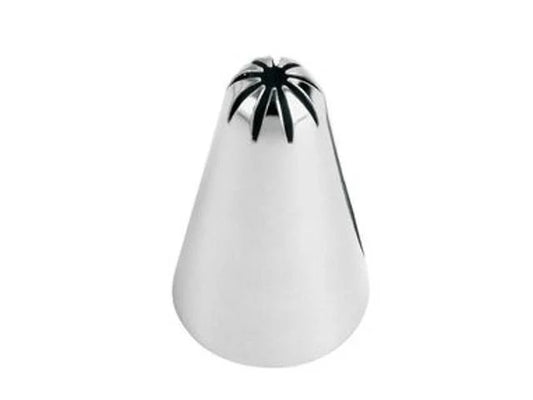 Bold Stars, Rosettes & Shells Piping Tip #31 - Bakery Crafts Stainless Steel Closed Star Decorating Tube
