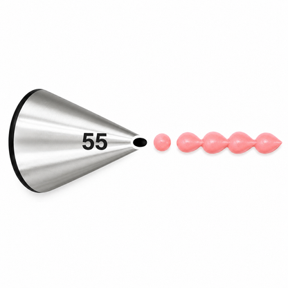 Calligraphy Writing & Fine Oval Lines Piping Tip – Ateco #55