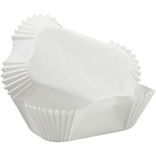 Petite Loaf Liners White 50-Count