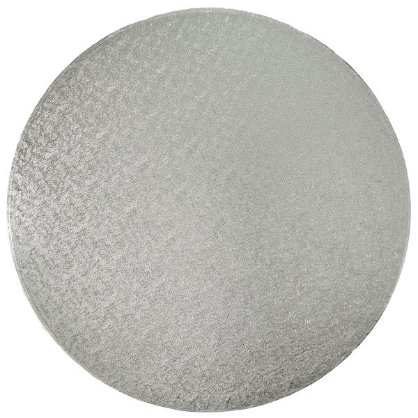 Drum 8 in Silver Round 1/2 thick
