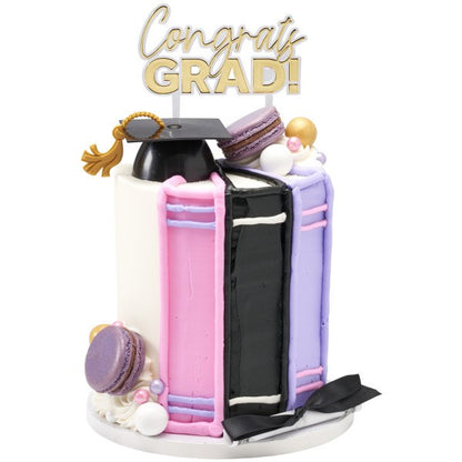 Congrats Grad Graduation Cake Topper