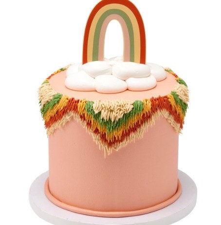 Boho Rainbow Topper