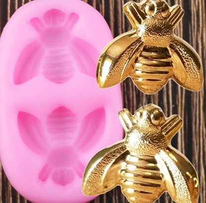 Bee Silicone Mold – Honeybee Chocolate, Candy & Fondant Mold