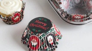 FOX RUN Christmas Tulip Baking Cup