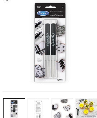 SATIN ICE Satin Ice Black Pen 2pk