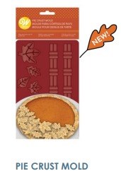 Autumn Pie Crust Mold