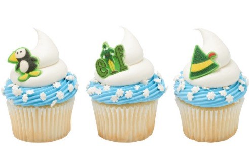 Edible Decorations Elf 6 Count