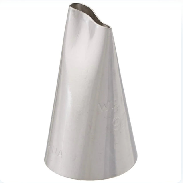 Ruffled Petals, Drapes & Bows Wavy Piping Tip #97 Bakery Crafts Stainless Steel Decorating Tube