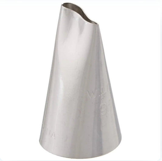 Ruffled Petals, Drapes & Bows Piping Tip #97 - Bakery Crafts Stainless Steel Wavy Petal Decorating Tube