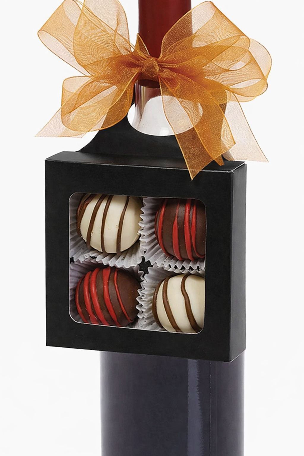 Hanging Candy Gift Box for Wine & Olive Oil Bottles 6-pack