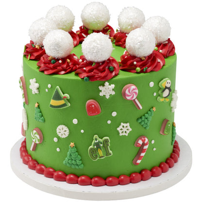 Edible Decorations Elf 6 Count