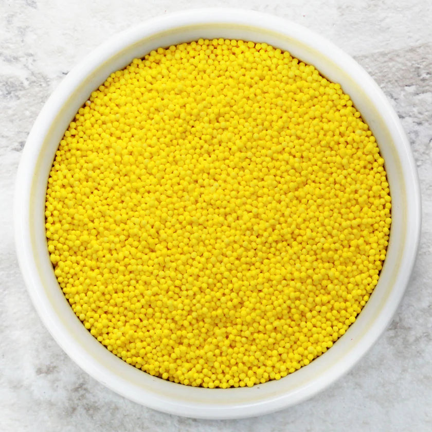 Yellow Nonpareils Dot Cake Sprinkles