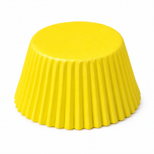 Yellow Glassine Standard Cupcake Liners 75 Count